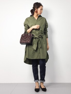 m.yさん（レディース・165cm）の秋コーディネート