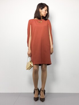 「Ameri（アメリ）のアイテム（シューズ）」を使った、m.yさん（レディース・165cm）の秋コーディネート