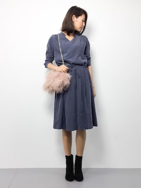 m.yさん（レディース・165cm）の秋コーディネート