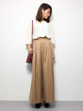 m.yさん（レディース・165cm）の秋コーディネート