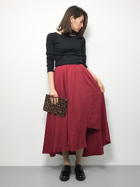 「Accessorize（アクセサライズ）のアイテム」を使った、m.yさん（レディース・165cm）の秋コーディネート