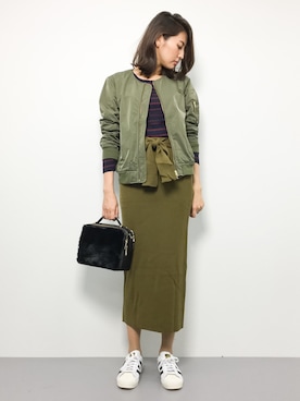 m.yさん（レディース・165cm）の秋コーディネート