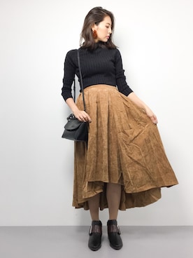 m.yさん（レディース・165cm）の秋コーディネート