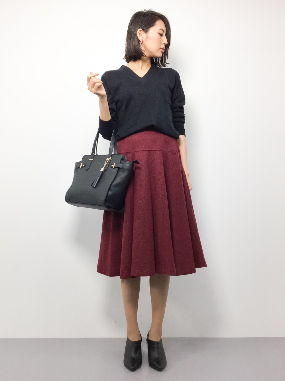 The Virgnia カラーチェックタイトスカート 売れ筋サイト - スカート