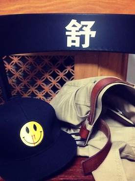 「CLOT（クロット）のアイテム（帽子）」を使った、shutao391さん（メンズ・172cm）の秋コーディネート