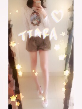 「Wonder Rocket（ワンダーロケット）のアイテム（カーゴパンツ、グリーン系）」を使った、Karin果鈴乀覀3覀丿さん（レディース・172cm）の春コーディネート
