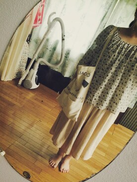 「chambre de charme（シャンブルドゥシャーム）のアイテム（バッグ）」を使った、yuho.sさん（レディース・159cm）の秋コーディネート