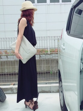 riosa◡̈⃝︎⋆︎*さん（レディース・158cm）の夏コーディネート