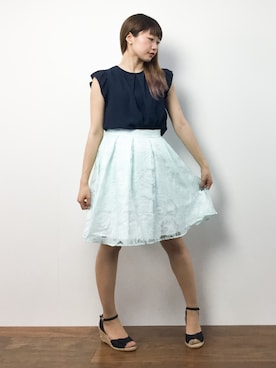「amelier MAJESTIC LEGON」｜いぴさん（レディース・152cm）の夏コーディネート