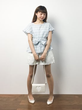 「Another Edition」｜「アイテム（パンプス）」を使った、いぴさん（レディース・152cm）の夏コーディネート