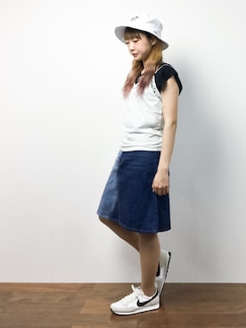 いぴさん（レディース・152cm）の夏コーディネート