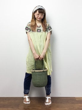 いぴさん（レディース・152cm）の夏コーディネート