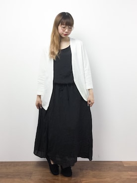 「LE JUN（ルジュン）のアイテム（ワンピース/ドレス）」を使った、いぴさん（レディース・152cm）の夏コーディネート