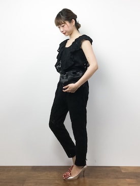 「JILL by Jillstuart」｜「アイテム（オールインワン・サロペット）」を使った、いぴさん（レディース・152cm）の夏コーディネート
