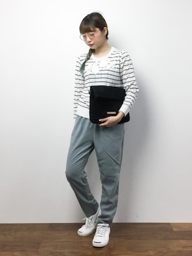 「adonis green（アドニスグリーン）のアイテム」を使った、いぴさん（レディース・152cm）の夏コーディネート