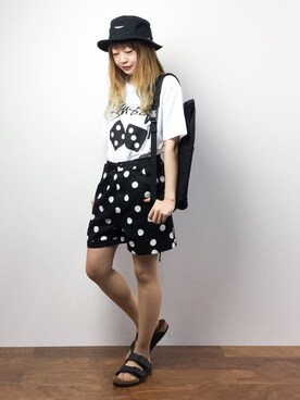 「5441 by sunduck（ゴーヨンヨンイチバイサンダック）のアイテム」を使った、いぴさん（レディース・152cm）の夏コーディネート