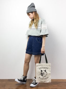 いぴさん（レディース・152cm）の夏コーディネート