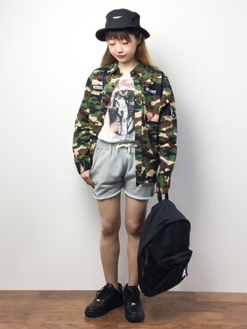 いぴさん（レディース・152cm）の夏コーディネート