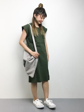 「ROROL（ロロル）のアイテム」を使った、いぴさん（レディース・152cm）の夏コーディネート