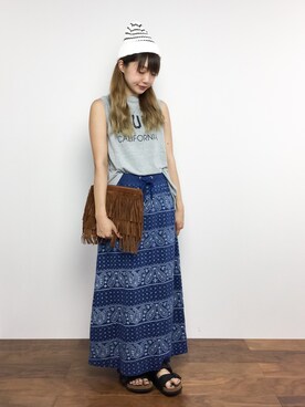 いぴさん（レディース・152cm）の夏コーディネート