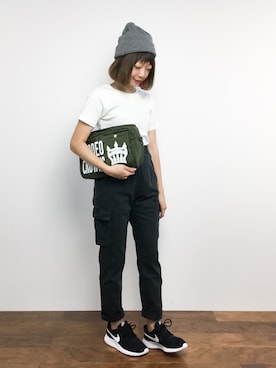 「min@RNA（ミンアットアールエヌエー）のアイテム」を使った、いぴさん（レディース・152cm）の夏コーディネート