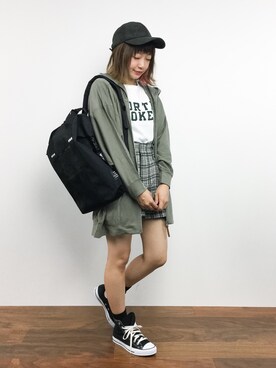 「ROXY(ロキシー)のアイテム」を使った、いぴさん(レディース・152cm)の秋コーディネート