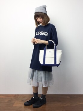 「ADPOSION（アドポーション）のアイテム（ワンピース/ドレス）」を使った、いぴさん（レディース・152cm）の秋コーディネート