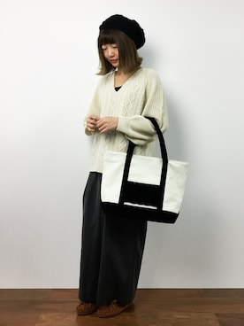 「Lara&Heart（ララアンドハート）のアイテム」を使った、いぴさん（レディース・152cm）の秋コーディネート