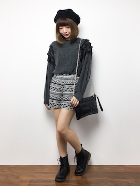 いぴさん（レディース・152cm）の秋コーディネート