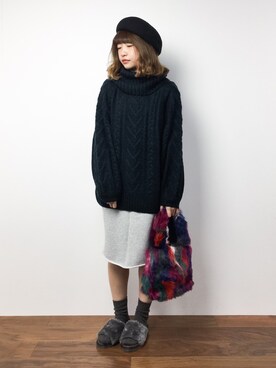 いぴさん（レディース・152cm）の冬コーディネート