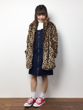 いぴさん（レディース・152cm）の冬コーディネート