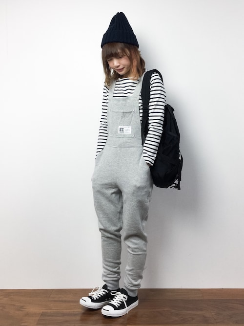 いぴ Zozotown Russellのサロペット オーバーオールを使ったコーディネート Wear