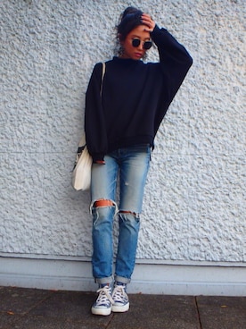 「スエット」｜yuikoさん（レディース・158cm）の秋コーディネート