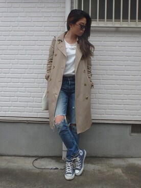 yuikoさん(レディース・158cm)の春コーディネート