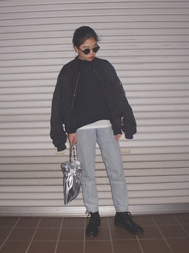 yuikoさん（レディース・158cm）の秋コーディネート