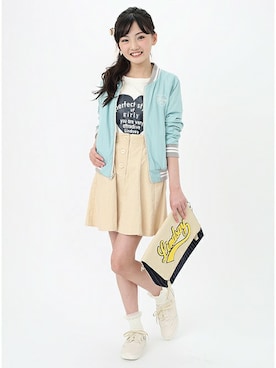 kladskap　クレードスコープさん（キッズ・151cm）の冬コーディネート