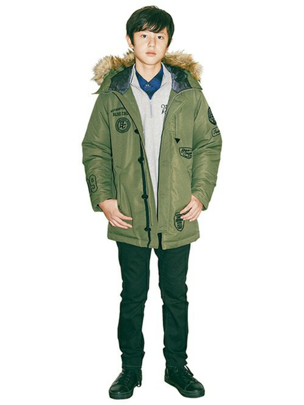 upper hights for conte ミリタリー ロングコート 翌日発送