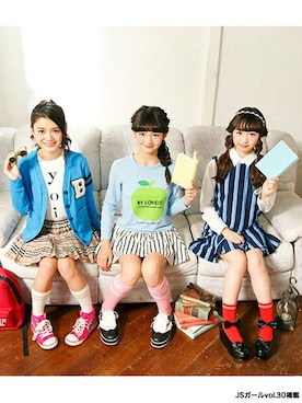 「アクティブ」｜「アイテム（ワンピース）」を使った、kladskap　クレードスコープさん（キッズ・154cm）の春コーディネート