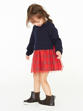 kladskap　クレードスコープさん（キッズ・105cm）の秋コーディネート