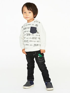 kladskap　クレードスコープさん（キッズ・94cm）の秋コーディネート