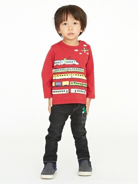 kladskap　クレードスコープさん（キッズ・94cm）の秋コーディネート