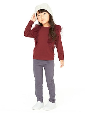 kladskap　クレードスコープさん（キッズ・106cm）の秋コーディネート