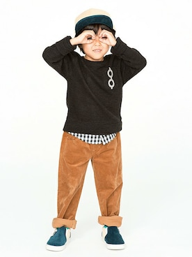 kladskap　クレードスコープさん（キッズ・157cm）の冬コーディネート