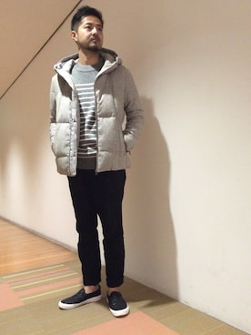 「モルガンオム」｜ひげさんさん（メンズ・171cm）の秋コーディネート