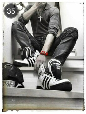 「NICOLAS&MARK（ニコラスアンドマーク）のアイテム」を使った、pierceさん（メンズ・176cm）の冬コーディネート