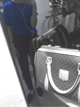 「CELINE」｜「アイテム（その他シューズ）」を使った、naaaaococo さん（レディース・163cm）の秋コーディネート