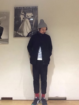 「LOWRYS FARM（ローリーズファーム）のアイテム（その他アウター）」を使った、Kenta Sakakibaraさん（メンズ・171cm）の冬コーディネート