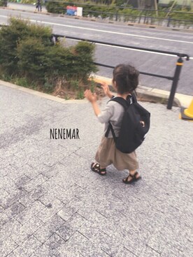 「ドラフトCO」｜nenemarさん（キッズ・90cm）の夏コーディネート