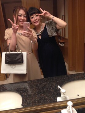 「e.m.（イーエム）のアイテム」を使った、maikooさん（レディース・158cm）の春コーディネート