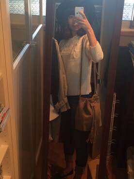 ゆきさん（レディース・160cm）の秋コーディネート